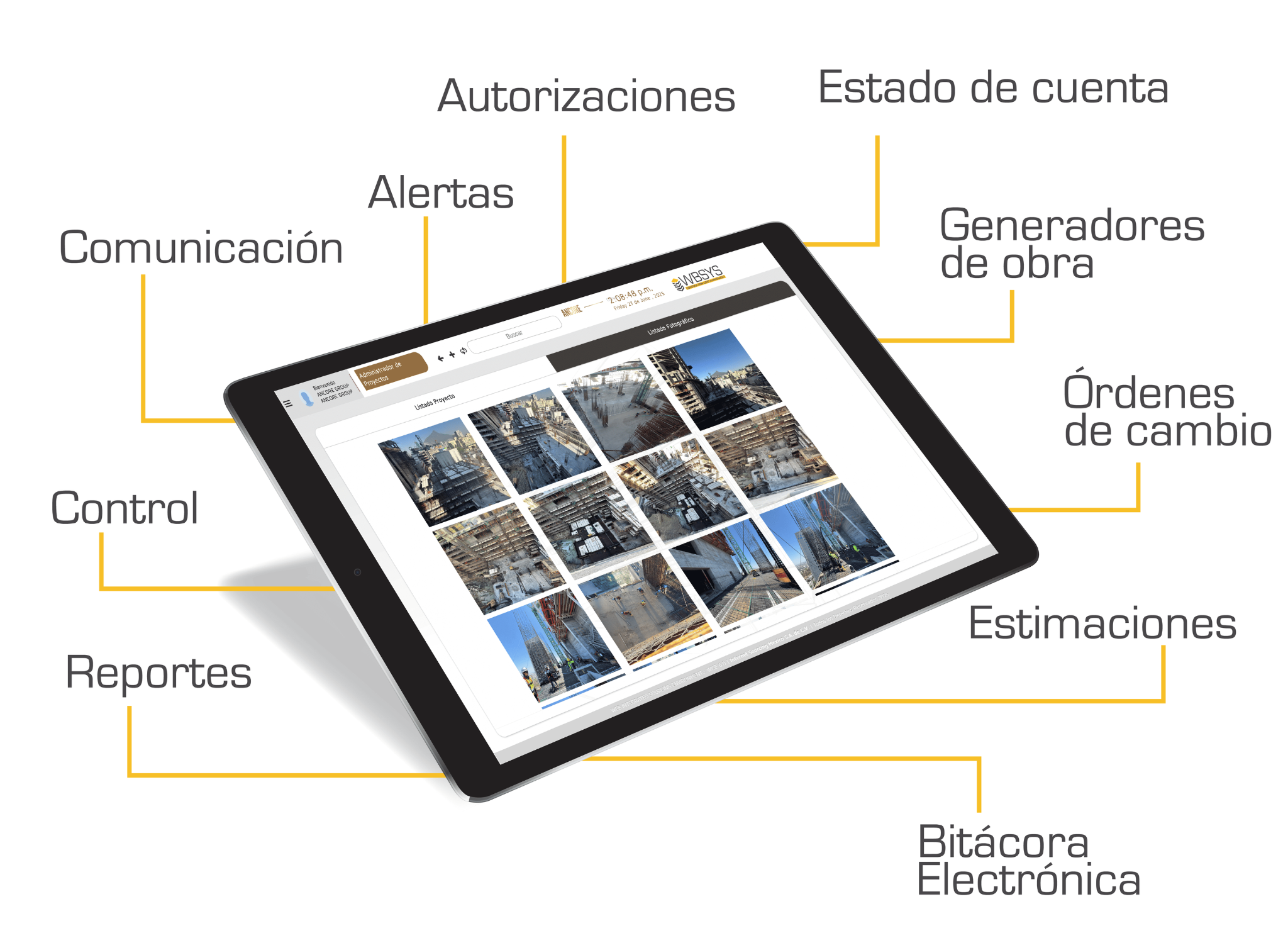 Software de gestión de costos de construcción